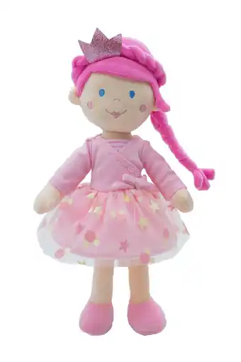 Tottus Muneca trapo princesa fucsia 40cm oferta