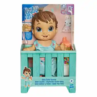 Tottus Baby alive bebé saltitos y risitas (castaña) oferta