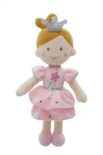Tottus Muneca trapo princesa rosada 40cm oferta