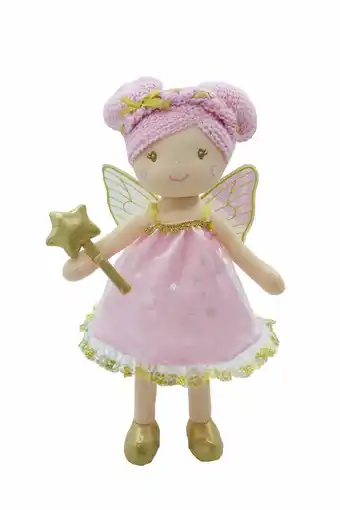Tottus Muneca trapo hada rosada 38cm oferta