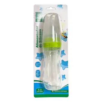 Tottus Alimentador de silicona x 120ml verde oferta