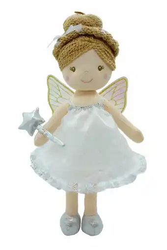 Tottus Muneca trapo hada blanca 38cm oferta