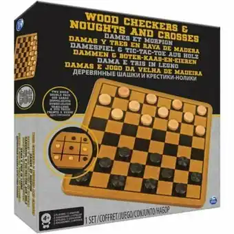 Tottus 2pack damas y tic tac toe oferta