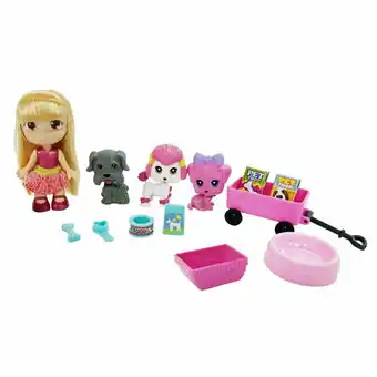 Tottus Muneca pee wee 13cm con accesorios oferta