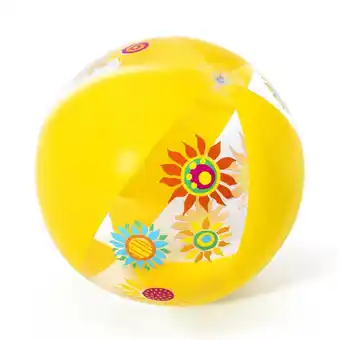Tottus Pelota de playa transparente 51 cm oferta