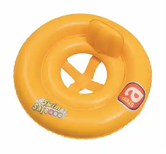 Tottus Flotador con asiento bebe step a 69 cm oferta