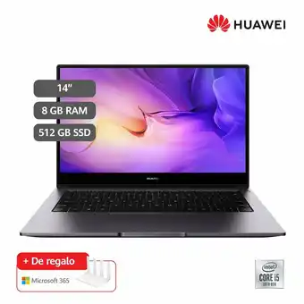 Tottus Laptop 14 ci5 8gb 512gb ssd w10 + router oferta