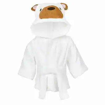 Tottus Bata de baño bebe oso bla 0 12 m oferta