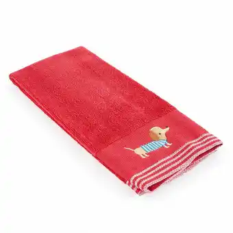 Tottus Toalla escolar salchi roj oferta