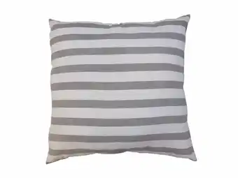 Tottus Cojin deco rayas gris oferta