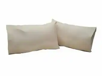 Tottus Fundas de almohada set x2 beige 70x50 cm oferta
