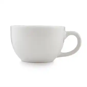 Tottus Mug solido 470ml blanco oferta