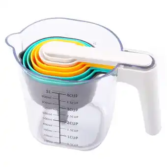 Tottus Set de medidoras con embudo oferta