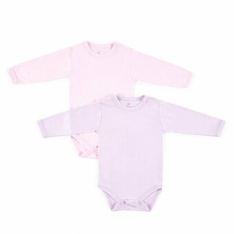 Tottus Packx2 bodies color entero algodón oferta