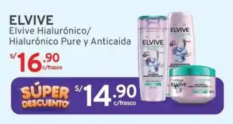 Mifarma ELVIVE Hialurónico / Hialurónico Pure y Anticaida oferta
