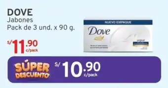 Mifarma DOVE Jabones Pack de 3 und. x 90 g. oferta
