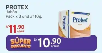 Mifarma PROTEX Jabón Pack x 3 und x 110g. oferta