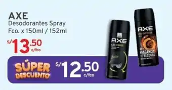 Mifarma AXE Desodorantes Spray Fco. x 150ml / 152ml oferta