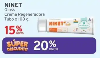 Mifarma NINET Gloss Crema Regeneradora Tubo x 35 g. oferta