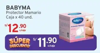 Mifarma BABYMA Protector Mamario Caja x 40 und. oferta