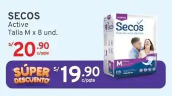 Mifarma SECOS Active Talla M x 8 und. oferta