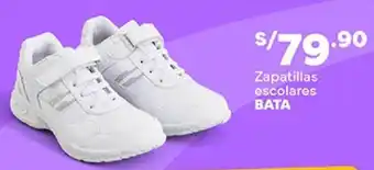 Plaza Vea Zapatillas escolares BATA oferta