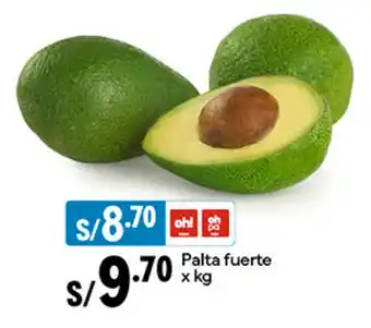 Plaza Vea Palta fuerte x kg oferta