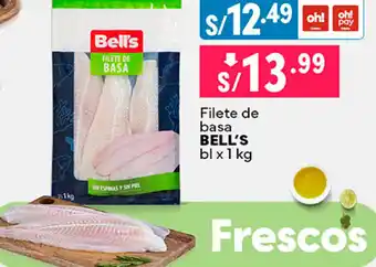 Plaza Vea Filete de basa BELL'S bl x 1kg oferta