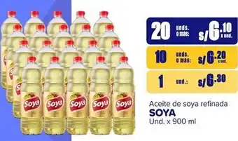 Makro Aceite de soya refinada SOYA 20Und x 900ml oferta