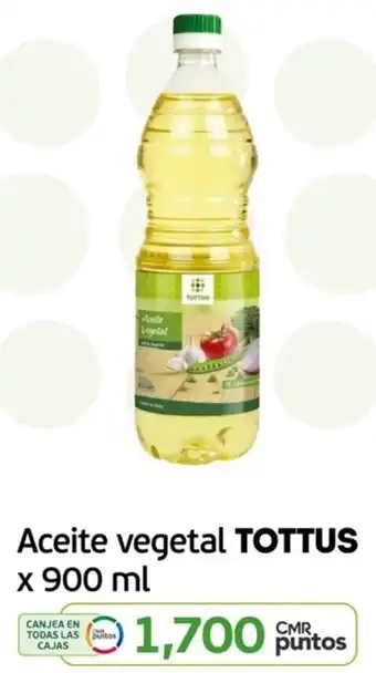 Tottus Aceite vegetal TOTTUS x 900ml oferta