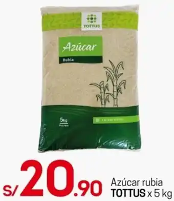 Tottus Azúcar rubia TOTTUS x 5kg oferta
