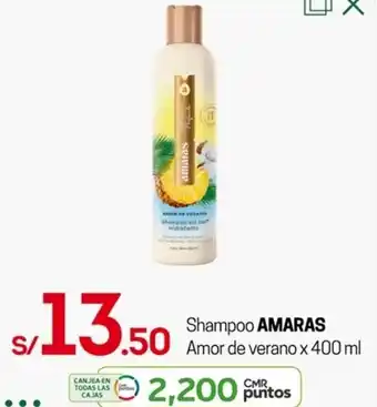 Tottus Shampoo AMARAS x 400ml oferta