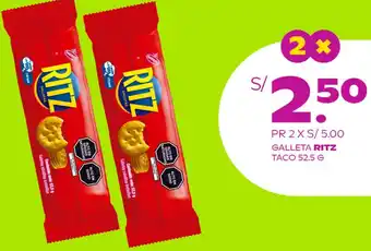 Tambo GALLETA RITZ TACO 52.5G oferta