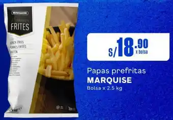 Makro Papas prefritas MARQUISE Bolsa x 2.5kg oferta