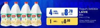 Makro Yogurt bebible LAIVE Bio 4unds x 1.7kg oferta