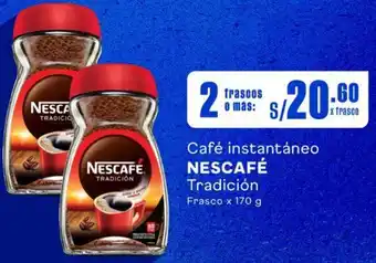 Makro Café instantáneo NESCAFÉ Tradición 2 Frascos x 170g oferta