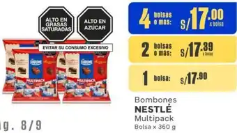 Makro Bombones NESTLÉ Multipack 4 Bolsas x 360g oferta