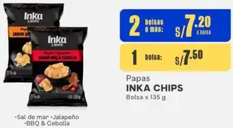 Makro Papas INKA CHIPS 2 Bolsas x 135g oferta
