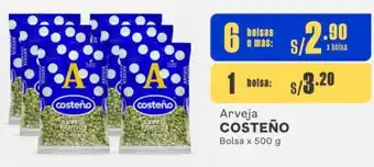 Makro Arveja COSTEÑO 6 Bolsas x 500g oferta