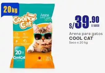 Makro Arena para gatos COOL CAT Saco x 20 kg oferta
