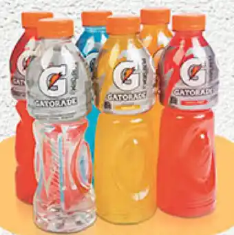 Plaza Vea Bebida rehidratante GATORADE pk x 6 bt x 500ml oferta