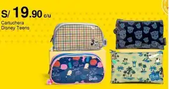 Metro Cartuchera Disney Teens oferta