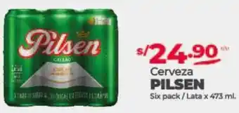 Vega Cerveza PILSEN Six pack /Lata x 473ml oferta