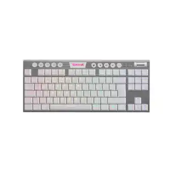 Tiendas EFE Teclado rojoragon horus tkl blanco rojo sw oferta