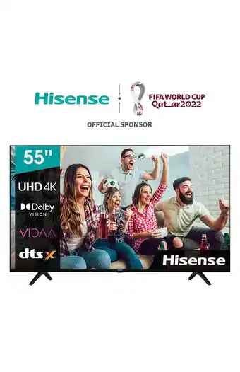 Tiendas EFE Tv hisense 55 4k uhd smart 55a6gsv oferta