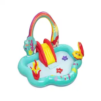 Tiendas EFE Centro de juegos inflable bestway la sirenita 160lt multicolor oferta