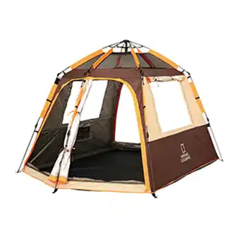 Tiendas EFE Carpa para 6 personas national geographic kootenay vi marrón oferta