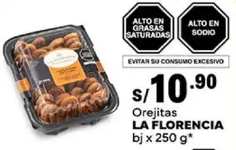 Plaza Vea Orejitas LA FLORENCIA bj x 250g oferta