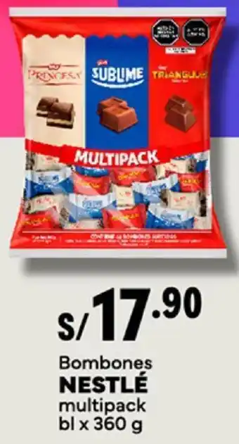 Plaza Vea Bombones NESTLÉ multipack bl x 360g oferta