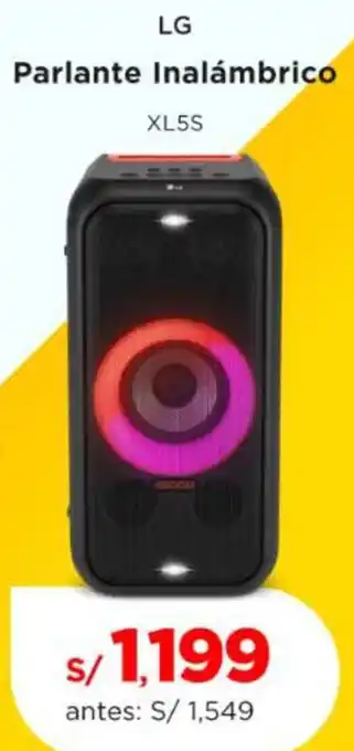 La Curacao LG Parlante Inalámbrico XL5S oferta